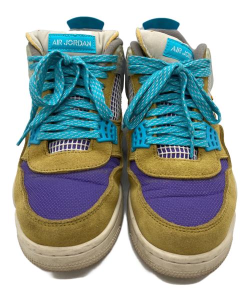 NIKE（ナイキ）NIKE (ナイキ) UNION (ユニオン) AIR JORDAN 4 RETRO SP イエロー サイズ:26.5の古着・服飾アイテム