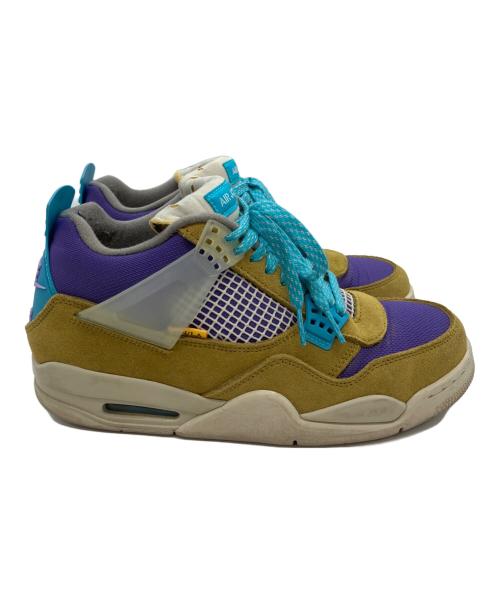 NIKE（ナイキ）NIKE (ナイキ) UNION (ユニオン) AIR JORDAN 4 RETRO SP イエロー サイズ:26.5の古着・服飾アイテム