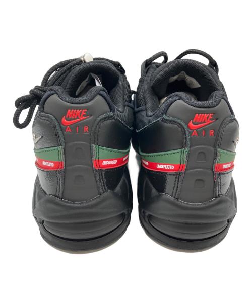 NIKE（ナイキ）NIKE (ナイキ) UNDEFEATED (アンディフィーテッド) AIR MAX 95 SP ブラック サイズ:26 未使用品の古着・服飾アイテム