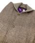 中古・古着 THE NORTHFACE PURPLELABEL (ザ・ノースフェイス パープルレーベル) Herringbone Tweed Varsity Jacket ブラウン サイズ:L：20000円