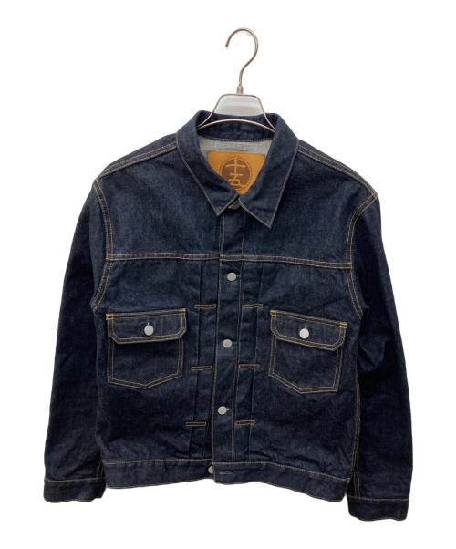KOJIMA GENES（コジマジーンズ）KOJIMA GENES (コジマジーンズ) 2nd typeデニムジャケット インディゴ サイズ:Lの古着・服飾アイテム