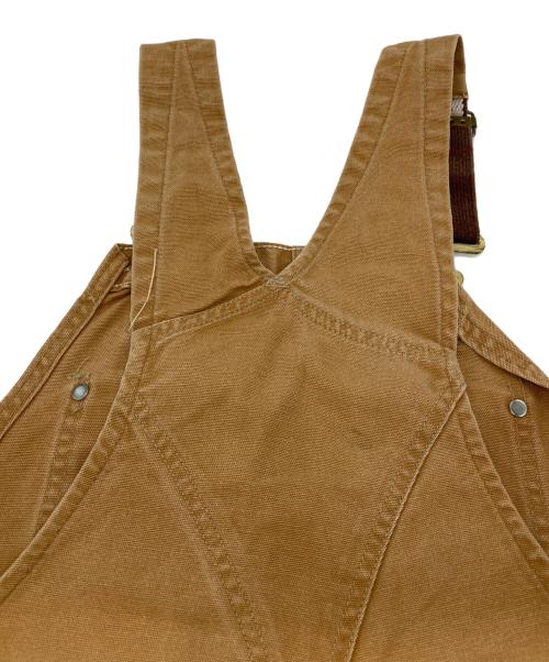 CarHartt（カーハート）CarHartt (カーハート) ダブルニーダックオーバーオール ベージュ サイズ:W38×L30の古着・服飾アイテム