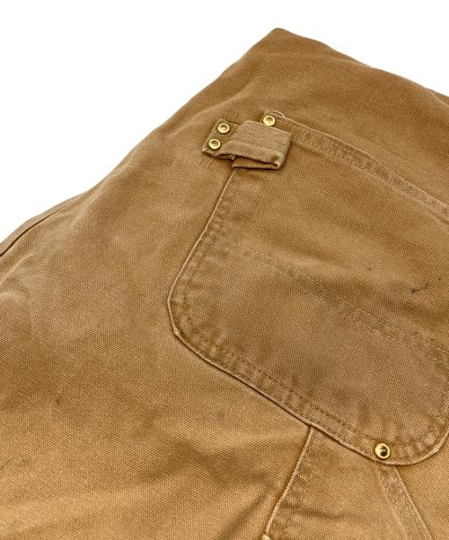 CarHartt（カーハート）CarHartt (カーハート) ダブルニーダックオーバーオール ベージュ サイズ:W38×L30の古着・服飾アイテム