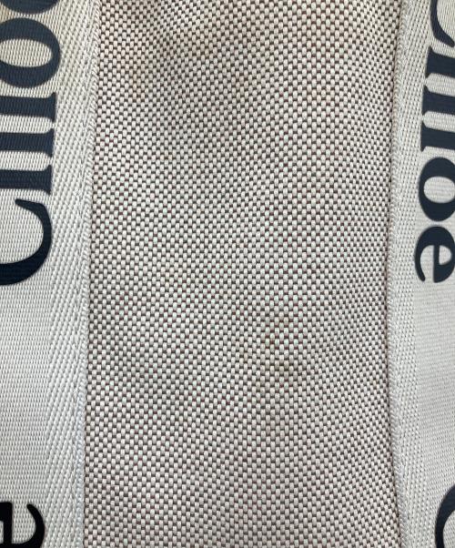 Chloe（クロエ）Chloe (クロエ) ウッディスモールトートバッグ ベージュの古着・服飾アイテム