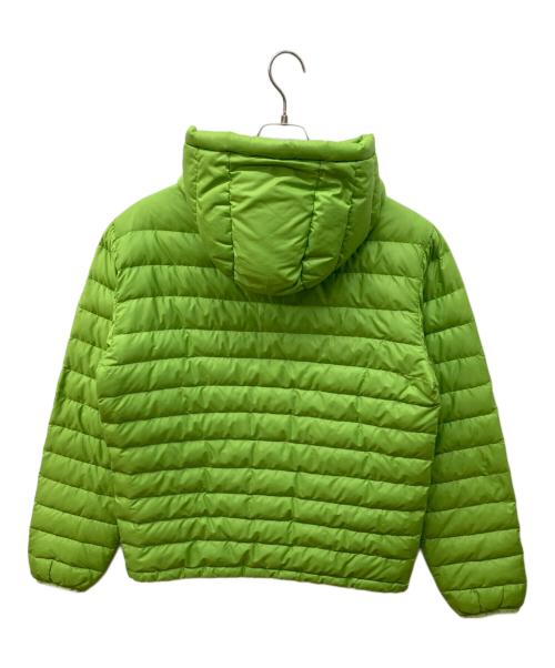 Patagonia（パタゴニア）Patagonia (パタゴニア) ダウン・セーター・フルジップ・フーディ グリーン サイズ:Sの古着・服飾アイテム