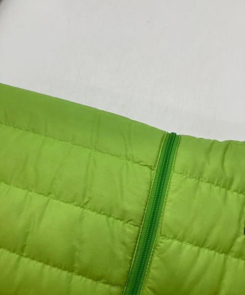 Patagonia（パタゴニア）Patagonia (パタゴニア) ダウン・セーター・フルジップ・フーディ グリーン サイズ:Sの古着・服飾アイテム