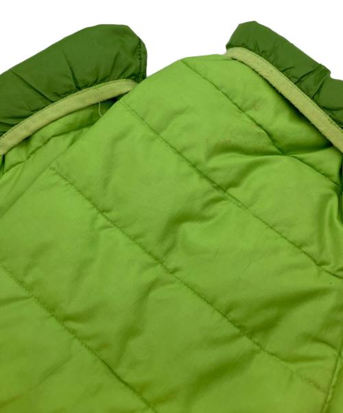 Patagonia（パタゴニア）Patagonia (パタゴニア) ダウン・セーター・フルジップ・フーディ グリーン サイズ:Sの古着・服飾アイテム