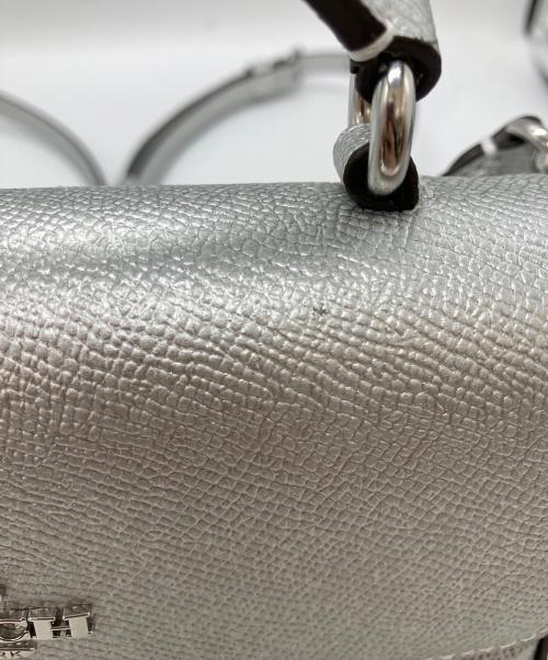 COACH（コーチ）COACH (コーチ) ミニ ジョージー ショルダーバッグ シルバーの古着・服飾アイテム