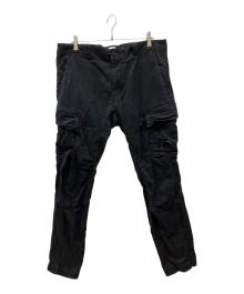 C.P COMPANY（シーピーカンパニー）の古着「ERGONOMIC FIT カーゴパンツ」｜ブラック