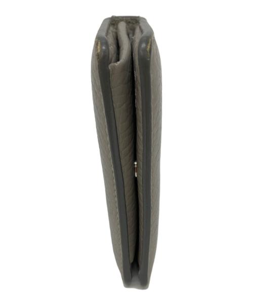 Maison Margiela（メゾンマルジェラ）Maison Margiela (メゾンマルジェラ) 4ステッチ 二つ折り ウォレット グレーの古着・服飾アイテム
