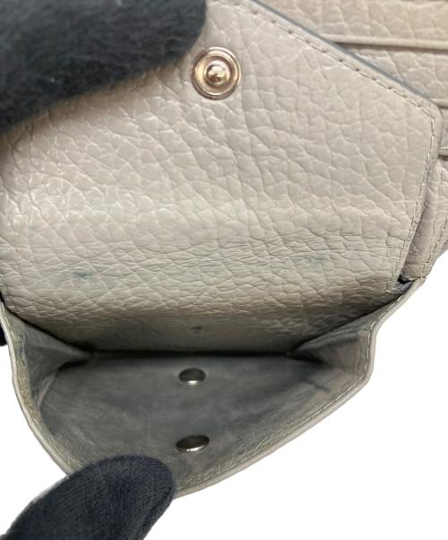 Maison Margiela（メゾンマルジェラ）Maison Margiela (メゾンマルジェラ) 4ステッチ 二つ折り ウォレット グレーの古着・服飾アイテム