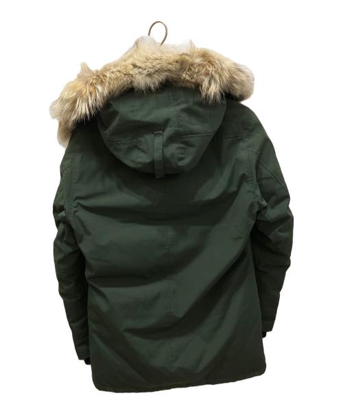 CANADA GOOSE（カナダグース）CANADA GOOSE (カナダグース) ジャスパー パーカ ダウンジャケット グリーン サイズ:Sの古着・服飾アイテム
