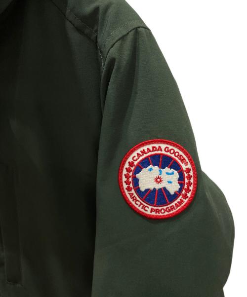 CANADA GOOSE（カナダグース）CANADA GOOSE (カナダグース) ジャスパー パーカ ダウンジャケット グリーン サイズ:Sの古着・服飾アイテム
