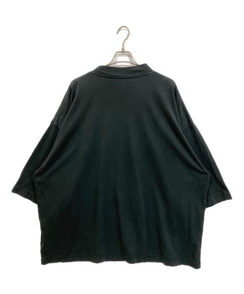 yeezy gap（イージーギャップ）yeezy gap (イージーギャップ) 52 LOGO 3 4 SLEEVE TEE ブラック サイズ:Lの古着・服飾アイテム