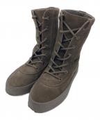 YEEZY SEASON4イージーシーズン4）の古着「CREPE BOOT OIL ブーツ」｜ブラウン