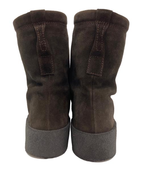 YEEZY SEASON4（イージーシーズン4）YEEZY SEASON4 (イージーシーズン4) CREPE BOOT OIL ブーツ ブラウン サイズ:44の古着・服飾アイテム