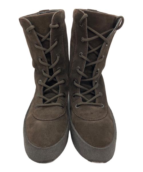YEEZY SEASON4（イージーシーズン4）YEEZY SEASON4 (イージーシーズン4) CREPE BOOT OIL ブーツ ブラウン サイズ:44の古着・服飾アイテム