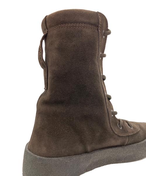 YEEZY SEASON4（イージーシーズン4）YEEZY SEASON4 (イージーシーズン4) CREPE BOOT OIL ブーツ ブラウン サイズ:44の古着・服飾アイテム