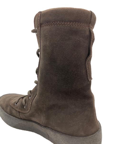 YEEZY SEASON4（イージーシーズン4）YEEZY SEASON4 (イージーシーズン4) CREPE BOOT OIL ブーツ ブラウン サイズ:44の古着・服飾アイテム