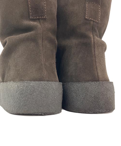 YEEZY SEASON4（イージーシーズン4）YEEZY SEASON4 (イージーシーズン4) CREPE BOOT OIL ブーツ ブラウン サイズ:44の古着・服飾アイテム