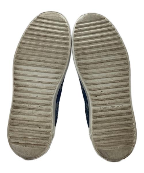 LOUIS VUITTON（ルイ ヴィトン）LOUIS VUITTON (ルイ ヴィトン) タイムアウトライン スニーカー インディゴ サイズ:37の古着・服飾アイテム