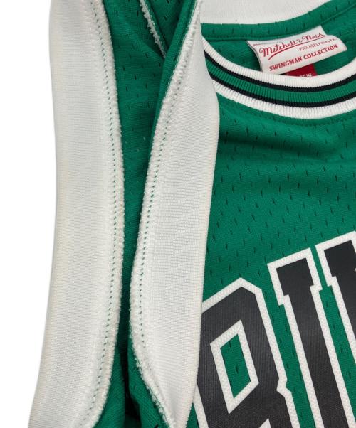 MITCHELL & NESS（ミッチェルアンドネス）MITCHELL & NESS (ミッチェルアンドネス) ゲームシャツ グリーン サイズ:Sの古着・服飾アイテム