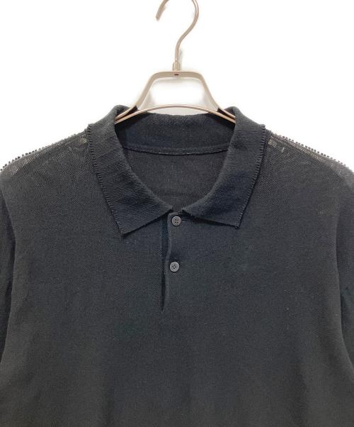 ISSEY MIYAKE（イッセイミヤケ）ISSEY MIYAKE (イッセイミヤケ) APOCポロシャツ ブラック サイズ:2の古着・服飾アイテム