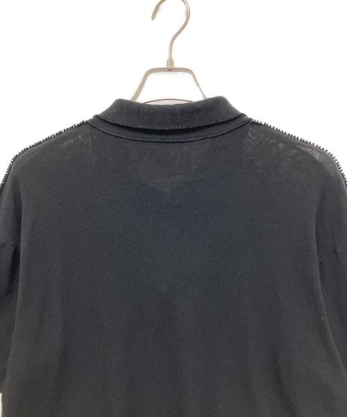 ISSEY MIYAKE（イッセイミヤケ）ISSEY MIYAKE (イッセイミヤケ) APOCポロシャツ ブラック サイズ:2の古着・服飾アイテム