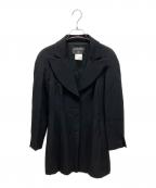 CHANELシャネル）の古着「ウール サドルジャケット」｜ブラック