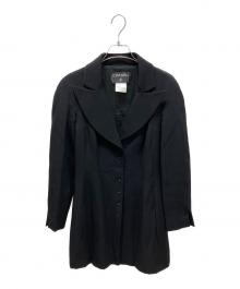 CHANEL（シャネル）の古着「ウール サドルジャケット」｜ブラック
