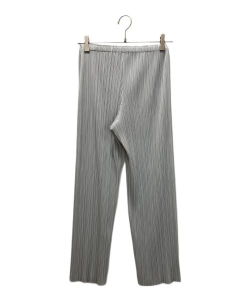 PLEATS PLEASE（プリーツプリーズ）PLEATS PLEASE (プリーツプリーズ) プリーツパンツ ブルーの古着・服飾アイテム