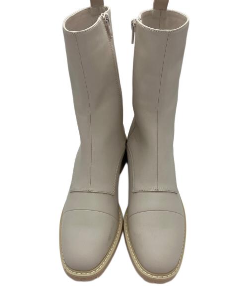 TSURU by MARIKO OIKAWA（ツルバイマリコオイカワ）TSURU by MARIKO OIKAWA (ツルバイマリコオイカワ) STILL ショートブーツ ベージュ サイズ:38の古着・服飾アイテム