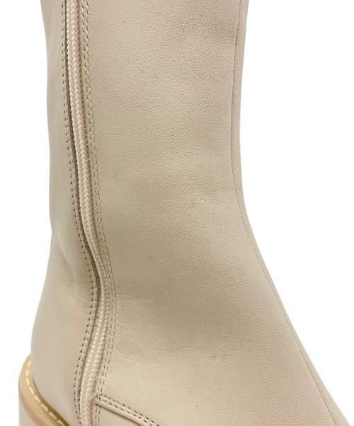 TSURU by MARIKO OIKAWA（ツルバイマリコオイカワ）TSURU by MARIKO OIKAWA (ツルバイマリコオイカワ) STILL ショートブーツ ベージュ サイズ:38の古着・服飾アイテム