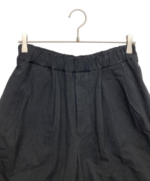 sussous（シュス）sussous (シュス) atelier trousers ブラック サイズ:5の古着・服飾アイテム