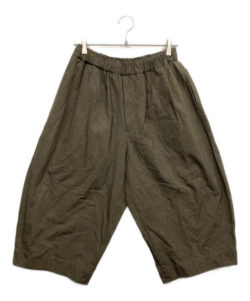 SUS SOUS（シュスー）sus sous (シュスー) atelier trousers ブラウン サイズ:5の古着・服飾アイテム