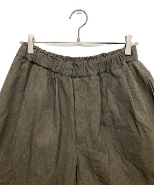 SUS SOUS（シュスー）sus sous (シュスー) atelier trousers ブラウン サイズ:5の古着・服飾アイテム