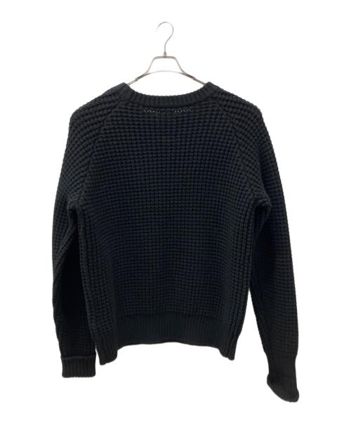 SUS SOUS（シュスー）SUS SOUS (シュスー) popcorn merino wool knit ブラック サイズ:5の古着・服飾アイテム