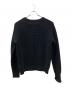 SUS SOUS (シュスー) popcorn merino wool knit ブラック サイズ:5：13000円