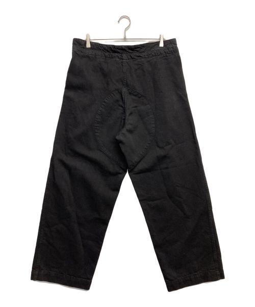 SUS SOUS（シュスー）SUS SOUS (シュスー) MK-1 Black Bio Wash cotton wool twil ブラック サイズ:5の古着・服飾アイテム