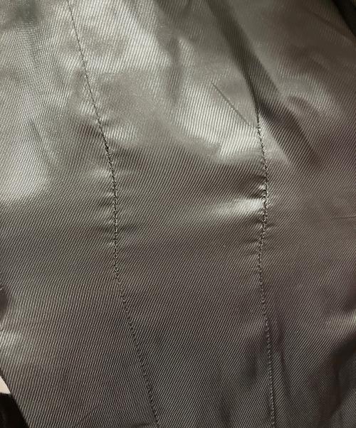 MIU MIU（ミュウミュウ）MIU MIU (ミュウミュウ) レザーコート ブラウン サイズ:40の古着・服飾アイテム