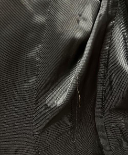 MIU MIU（ミュウミュウ）MIU MIU (ミュウミュウ) レザーコート ブラウン サイズ:40の古着・服飾アイテム