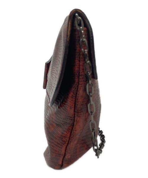 MIU MIU（ミュウミュウ）MIU MIU (ミュウミュウ) ショルダーバッグ レッドの古着・服飾アイテム