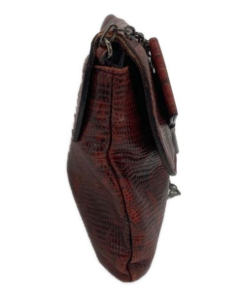 MIU MIU（ミュウミュウ）MIU MIU (ミュウミュウ) ショルダーバッグ レッドの古着・服飾アイテム