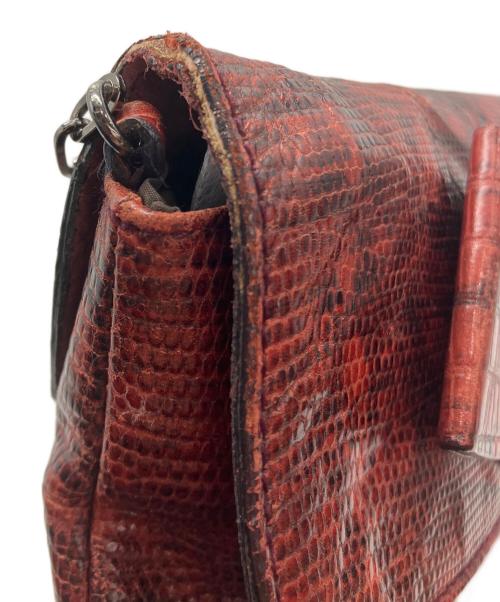 MIU MIU（ミュウミュウ）MIU MIU (ミュウミュウ) ショルダーバッグ レッドの古着・服飾アイテム