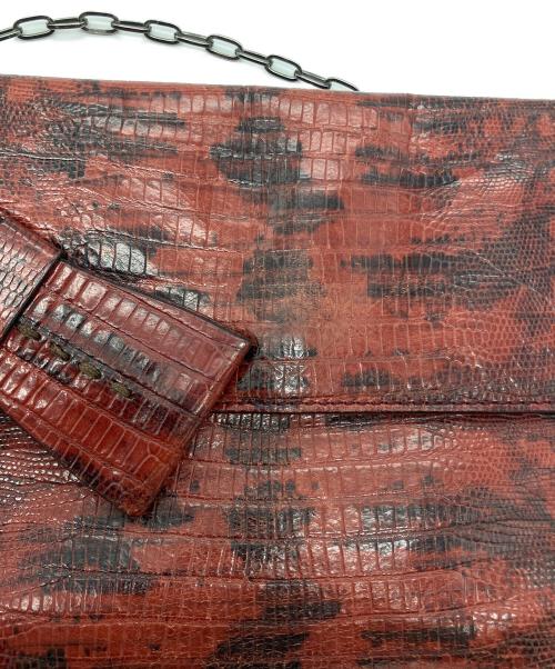 MIU MIU（ミュウミュウ）MIU MIU (ミュウミュウ) ショルダーバッグ レッドの古着・服飾アイテム