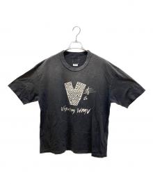 VISVIM（ビズビム）の古着「JUMBO TEE S/S V CRASH」｜ブラック