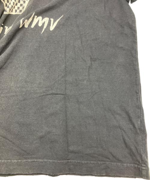 VISVIM（ビズビム）VISVIM (ビズビム) JUMBO TEE S/S V CRASH ブラック サイズ:4の古着・服飾アイテム