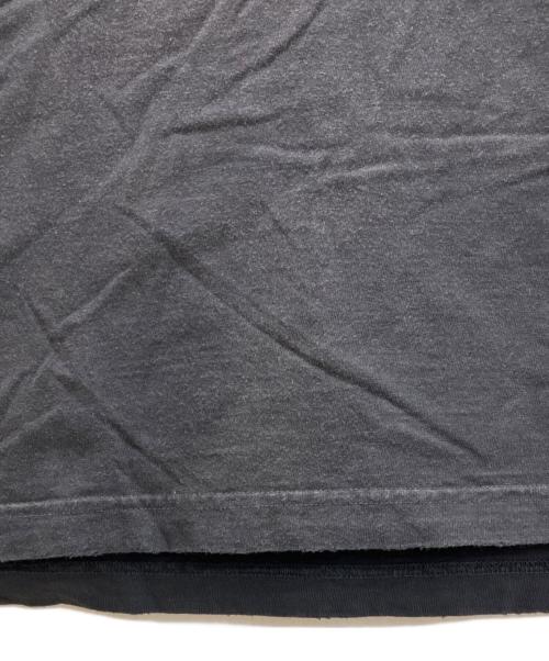 VISVIM（ビズビム）VISVIM (ビズビム) JUMBO TEE S/S V CRASH ブラック サイズ:4の古着・服飾アイテム