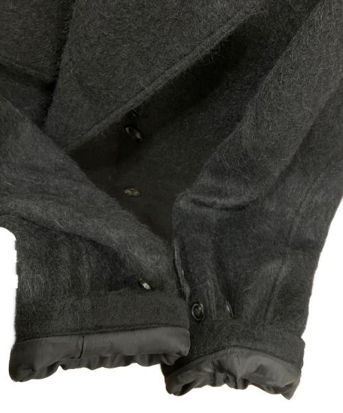 stussy（ステューシー）stussy (ステューシー) Mohair Trench Coat ブラック サイズ:Lの古着・服飾アイテム