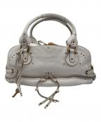 Chloeクロエ）の古着「パディントン レザーハンドバッグ」｜ホワイト